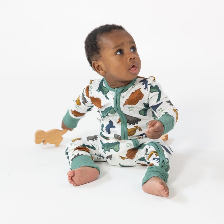 Construction Alphabet Zipper Romper - Joy