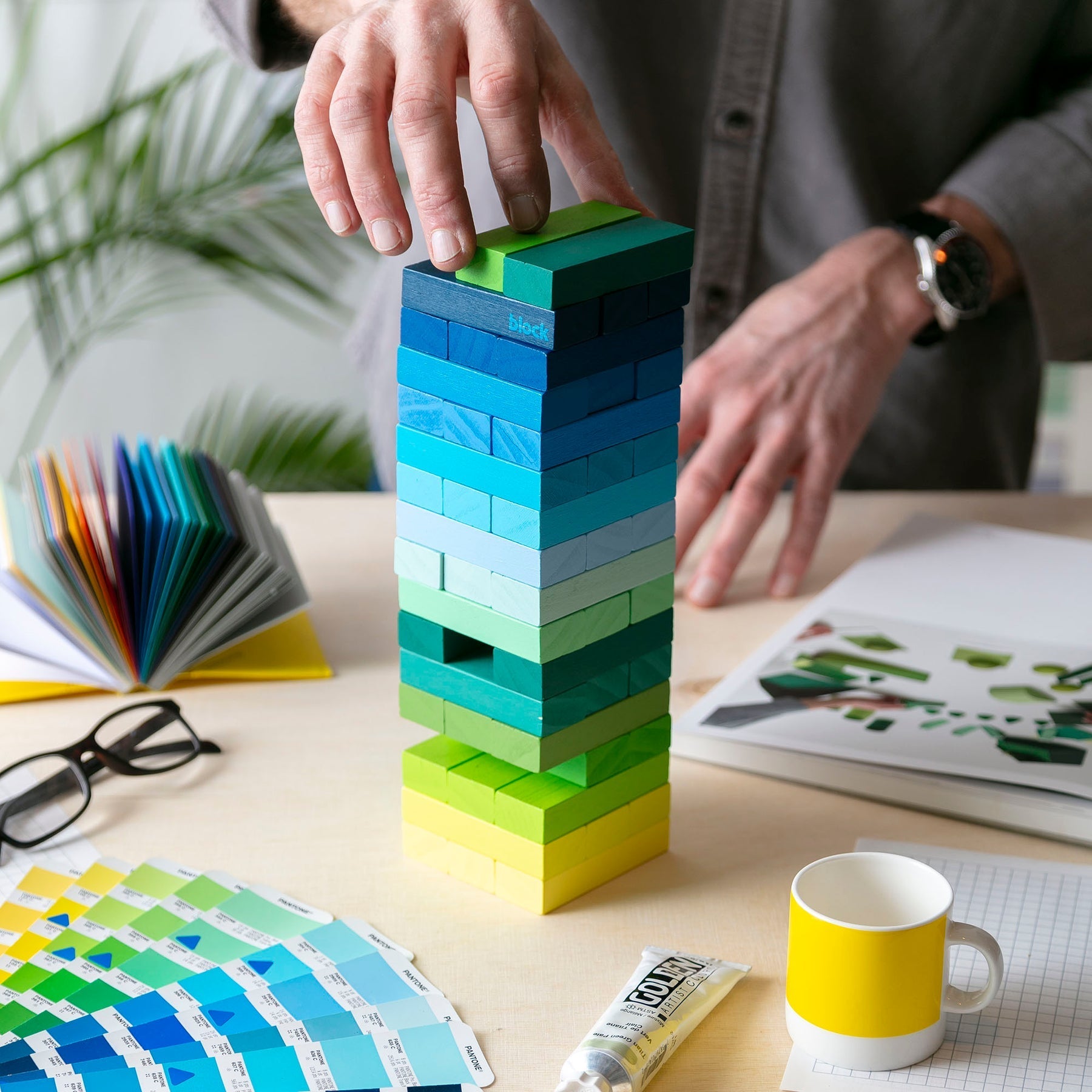 Cool Gradient Tower - Joy