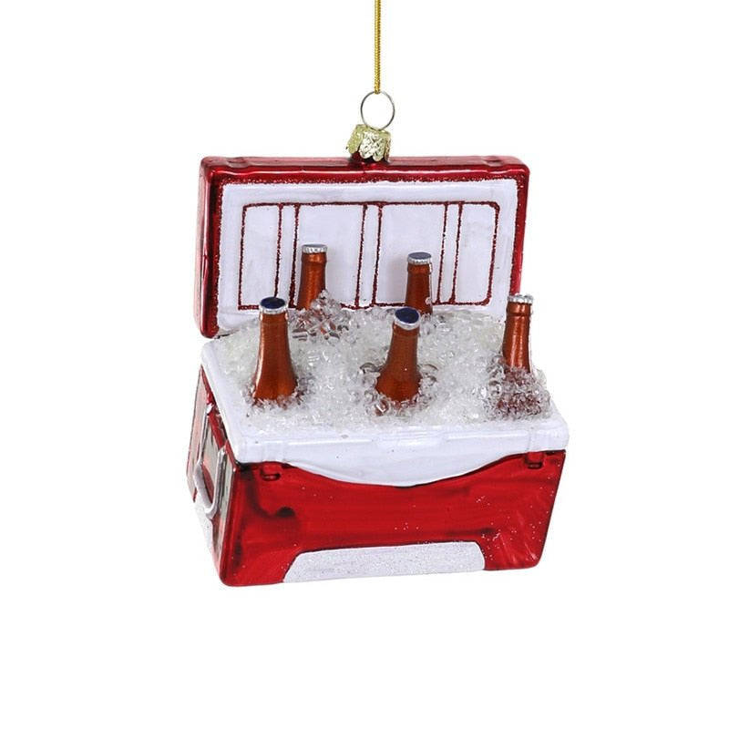 Cooler of Beer Ornament - Joy