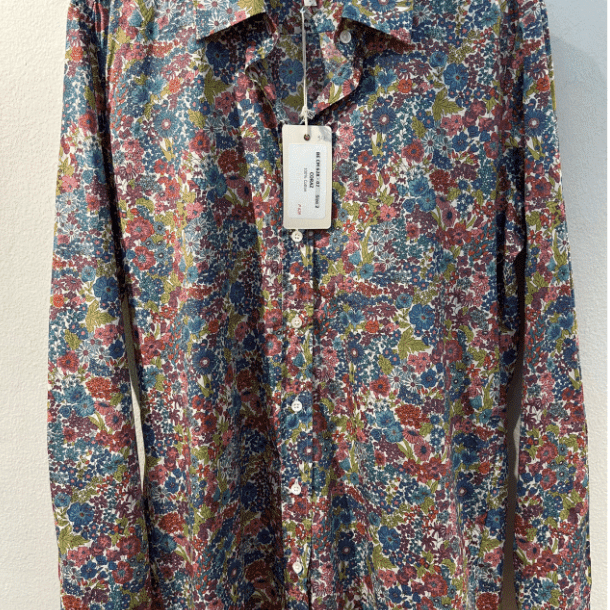 CORAZ Blue/Olive/Brick Shirt - Joy