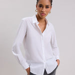 Coraz Woven Shirt - Milk - Joy