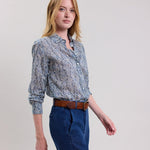 Coraz Woven Shirt - Navy - Joy