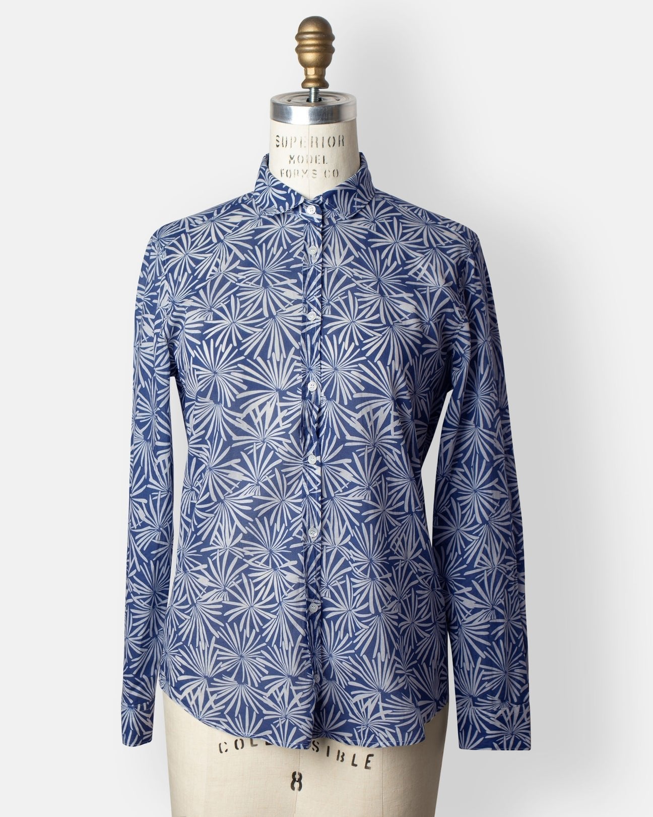 Corazon Woven Shirt - Blue - Joy