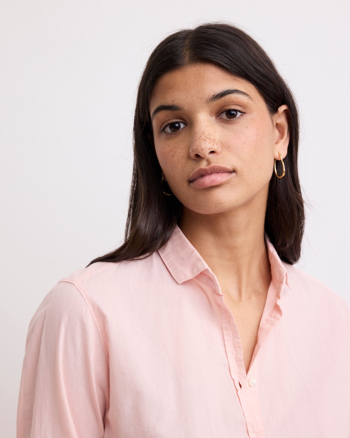 Corazon Woven Shirt - Blush - Joy