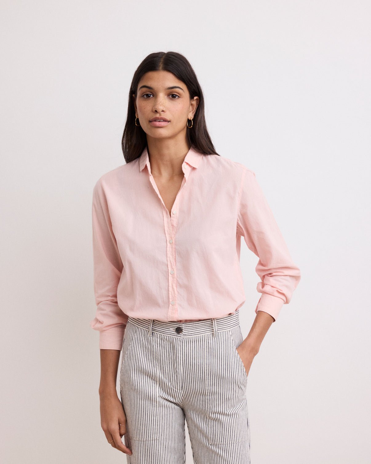 Corazon Woven Shirt - Blush - Joy
