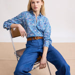 Corazon Woven Shirt - Liberty Print Blue - Joy