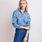 Corazon Woven Shirt - Liberty Print Blue - Joy