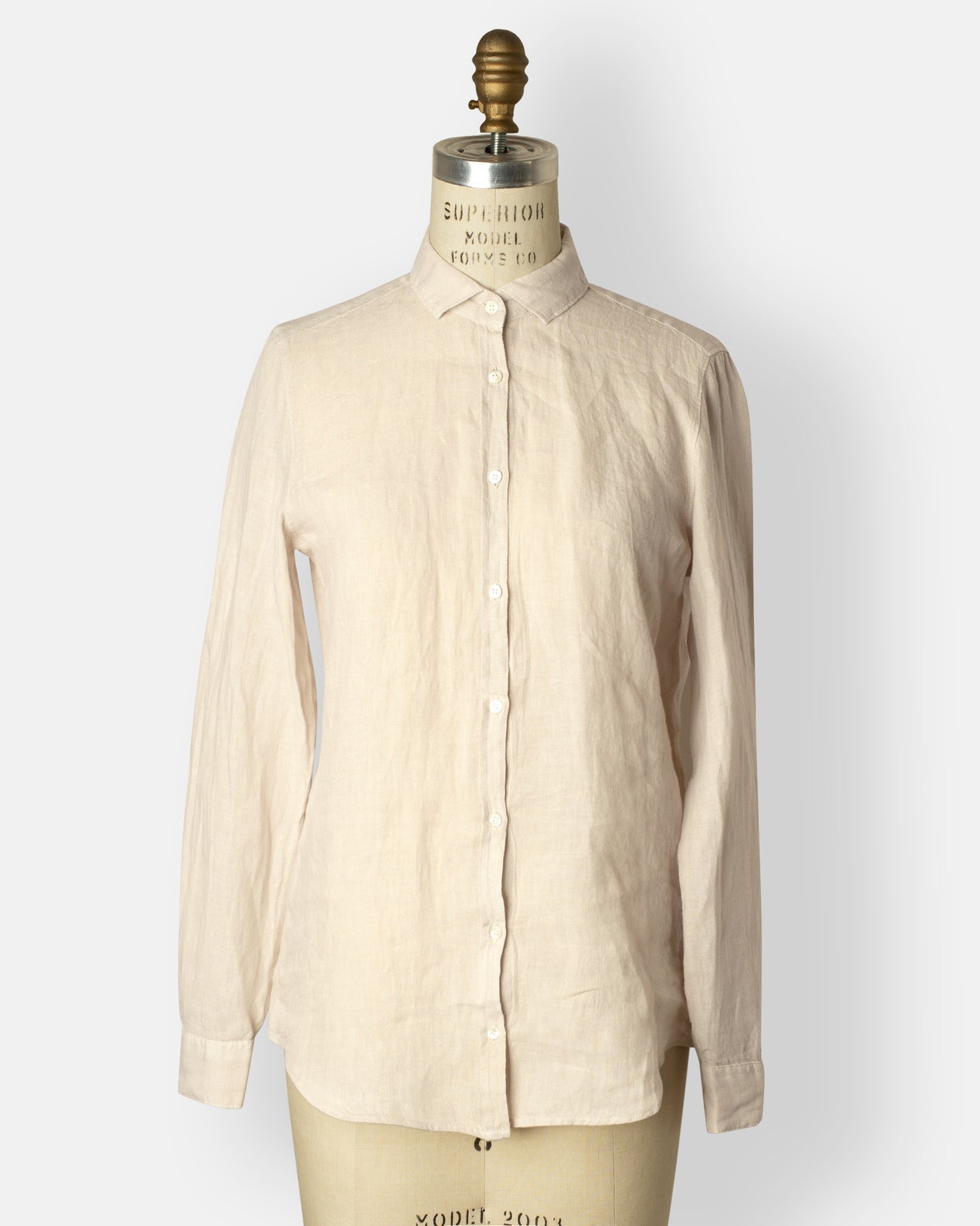 Corazon Woven Shirt - Stone - Joy