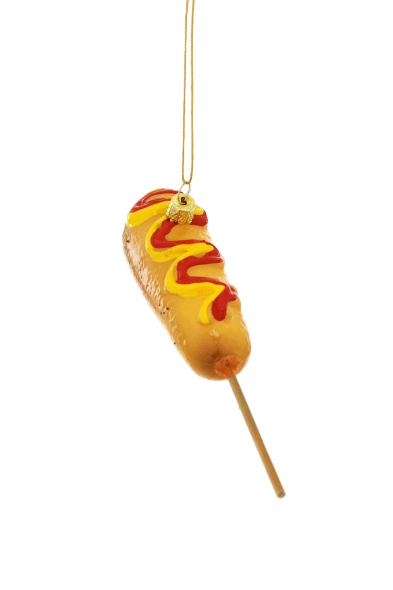 Corn Dog on a Stick Ornament - Joy