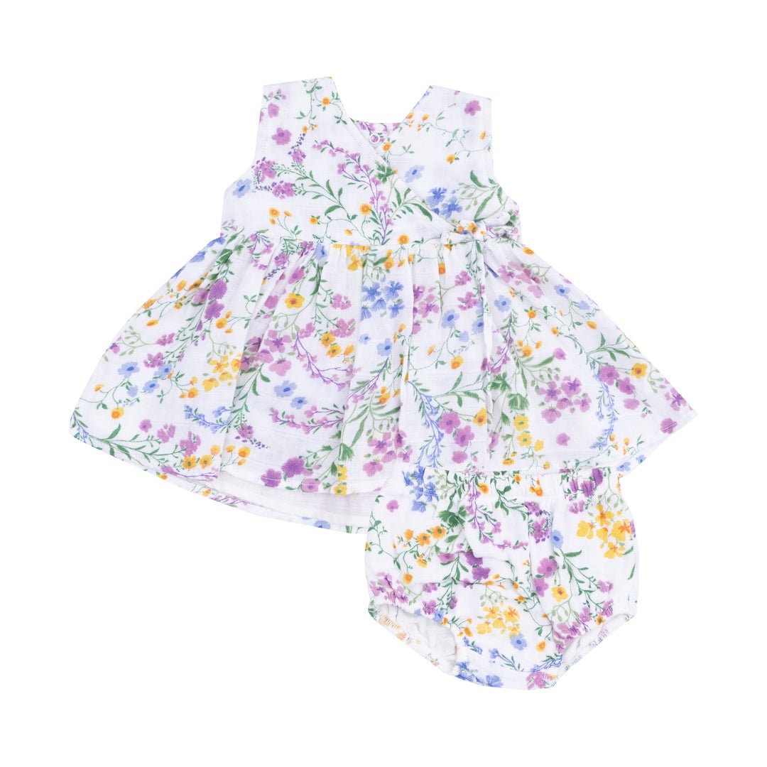 Cottage Climbing Floral Kimono Dress & Bloomer - Joy