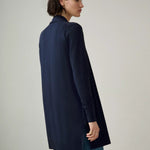 Cotton Silk Long Open Cardigan - Joy