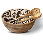 Cow 12" Decorative Bowl - Joy