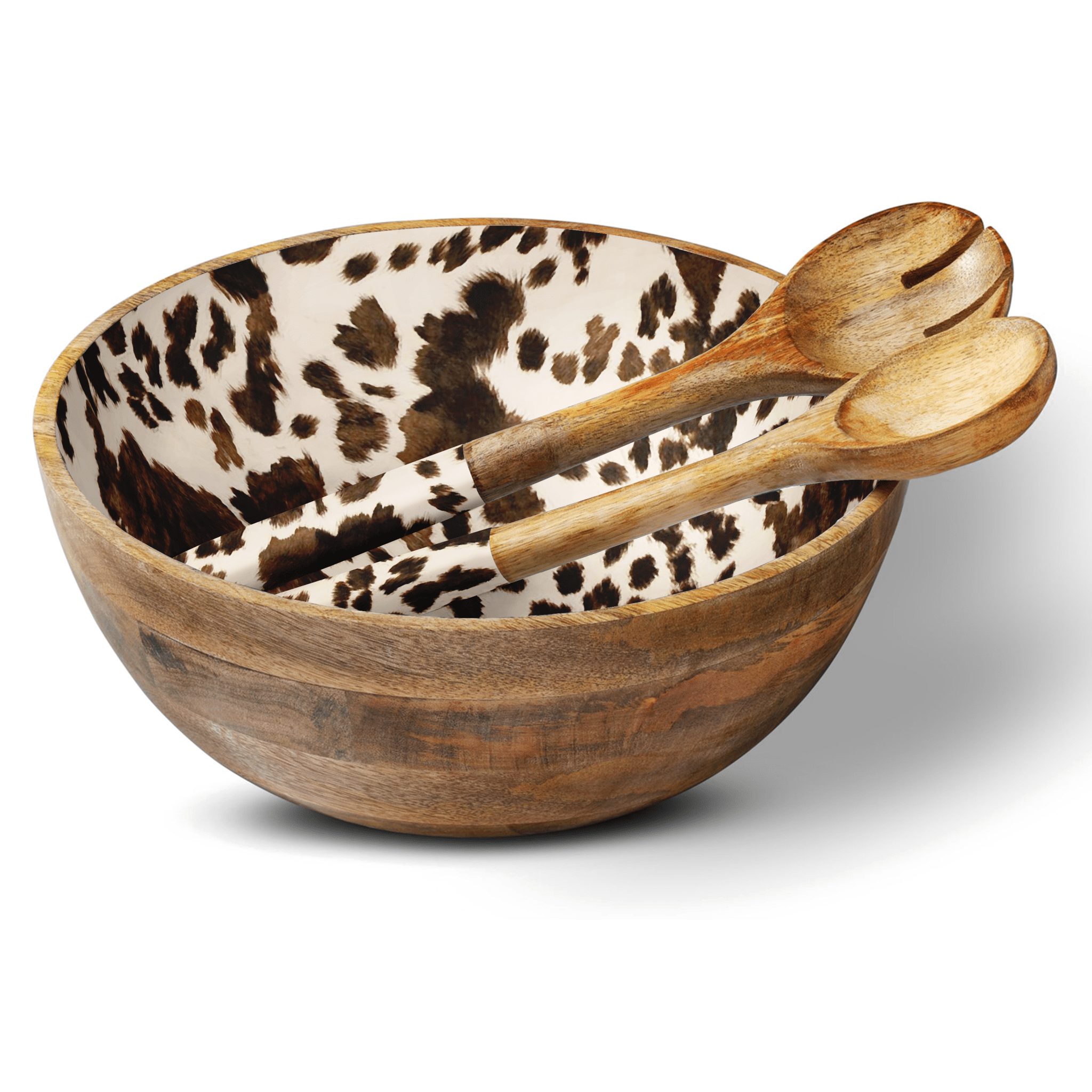 Cow 12" Decorative Bowl - Joy