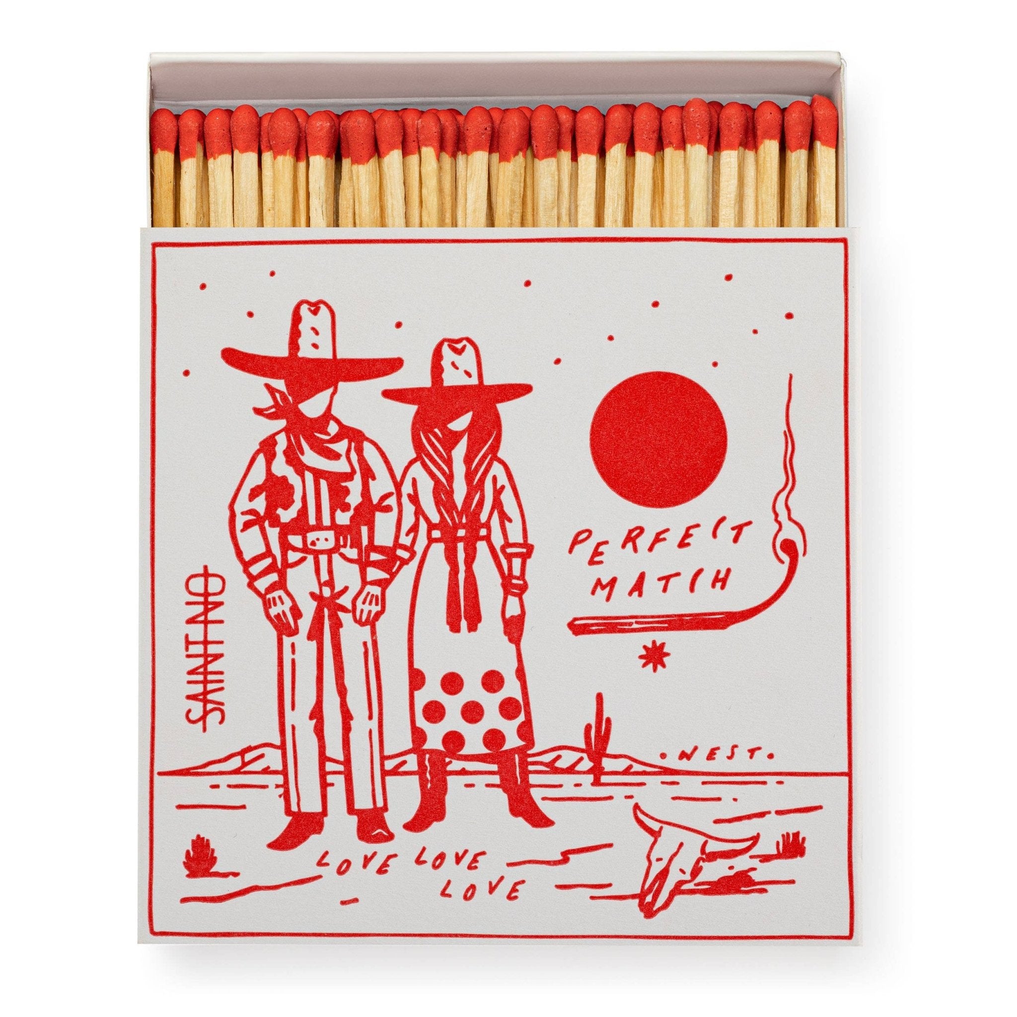 Cowboy Perfect Match Matches - Joy Gift Shoppe