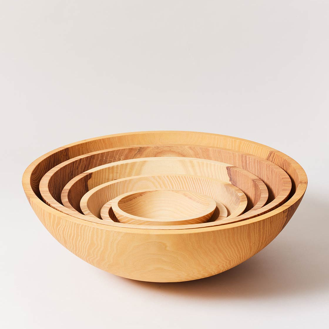 Crafted Wooden Bowls (large) by Farmhouse Pottery - Joy