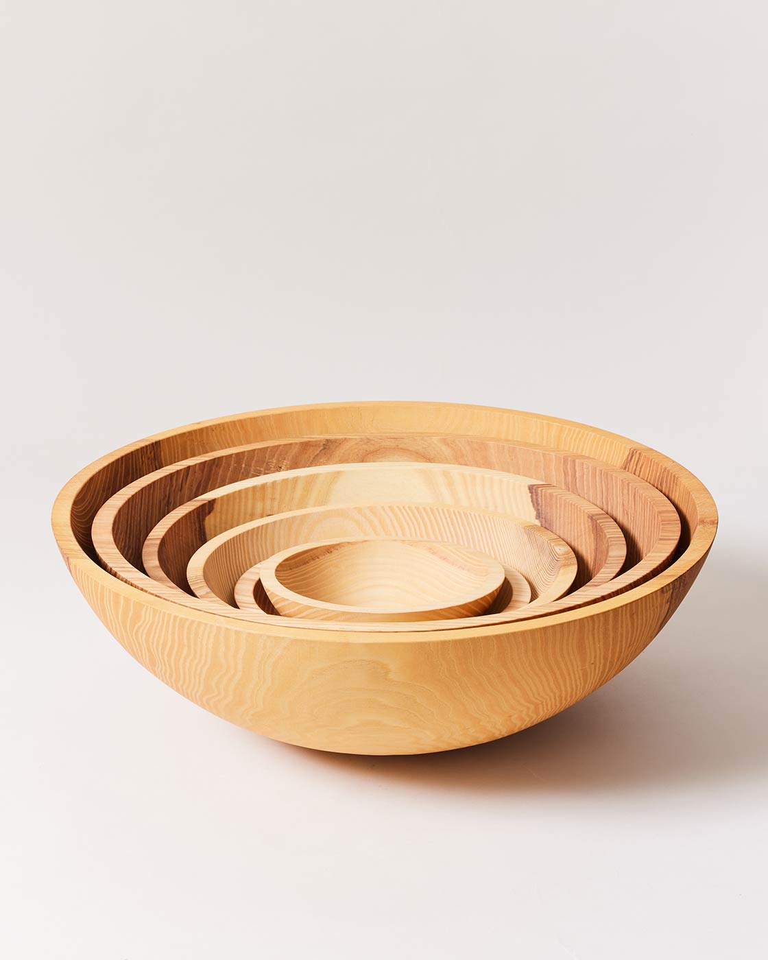 Crafted Wooden Bowls (large) by Farmhouse Pottery - Joy