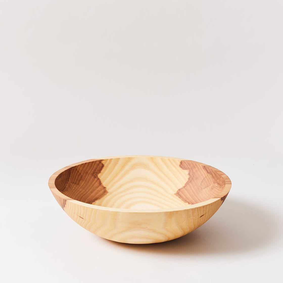 Crafted Wooden Bowls - Natural 15" - Joy