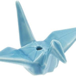 Crane Incense Holder - Sky Blue - Joy