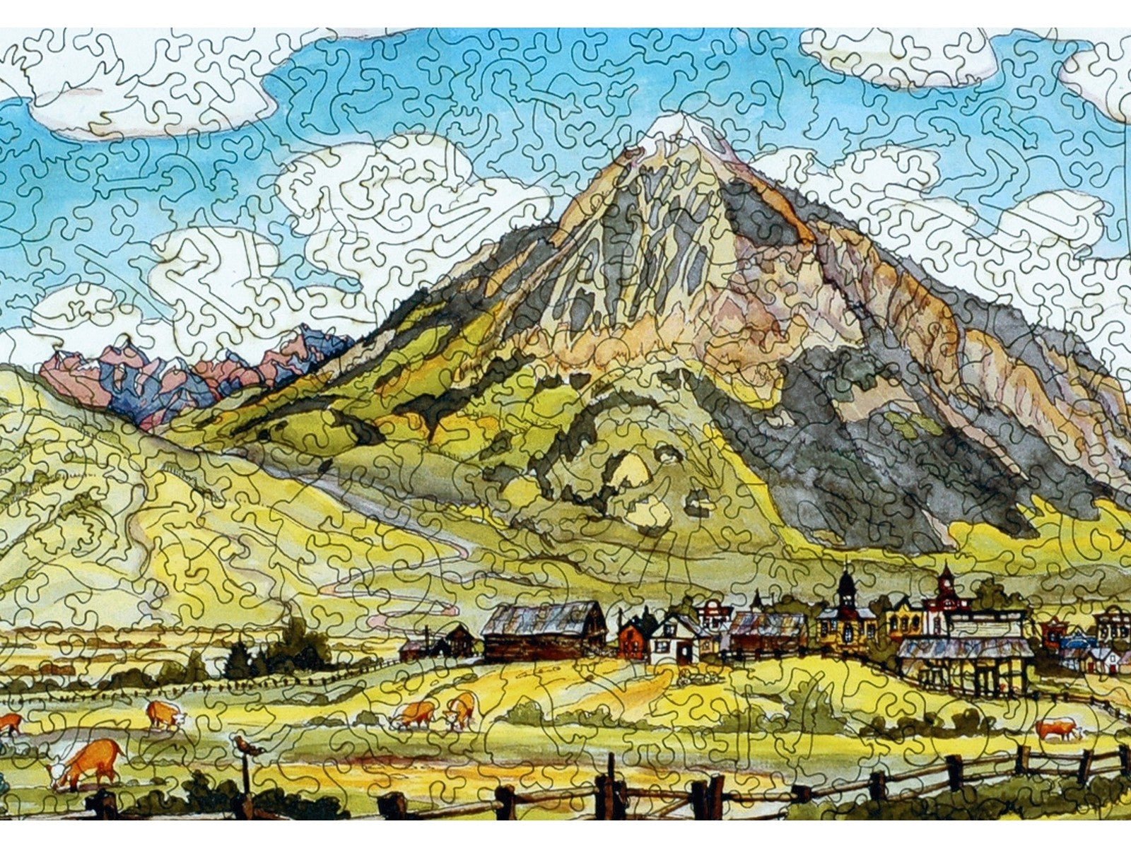 Crested Butte Puzzle - Joy Gift Shoppe