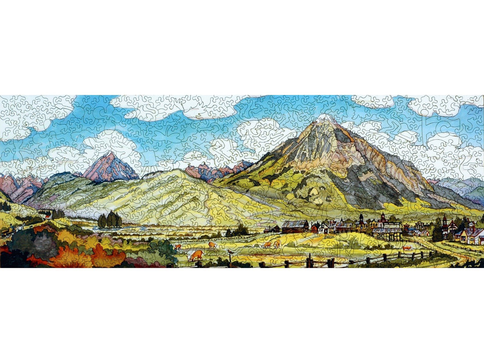 Crested Butte Puzzle - Joy Gift Shoppe