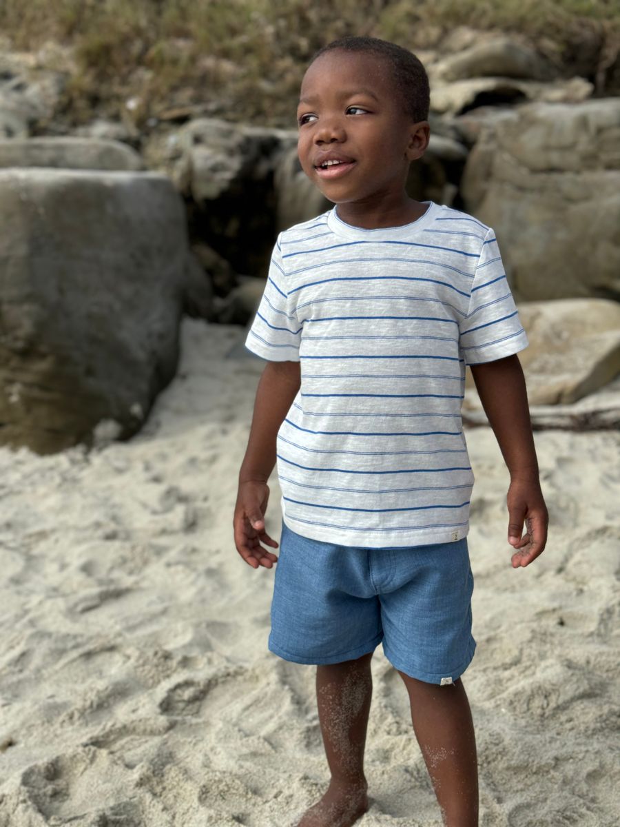 CREW Chambray Shorts - Boy - Joy