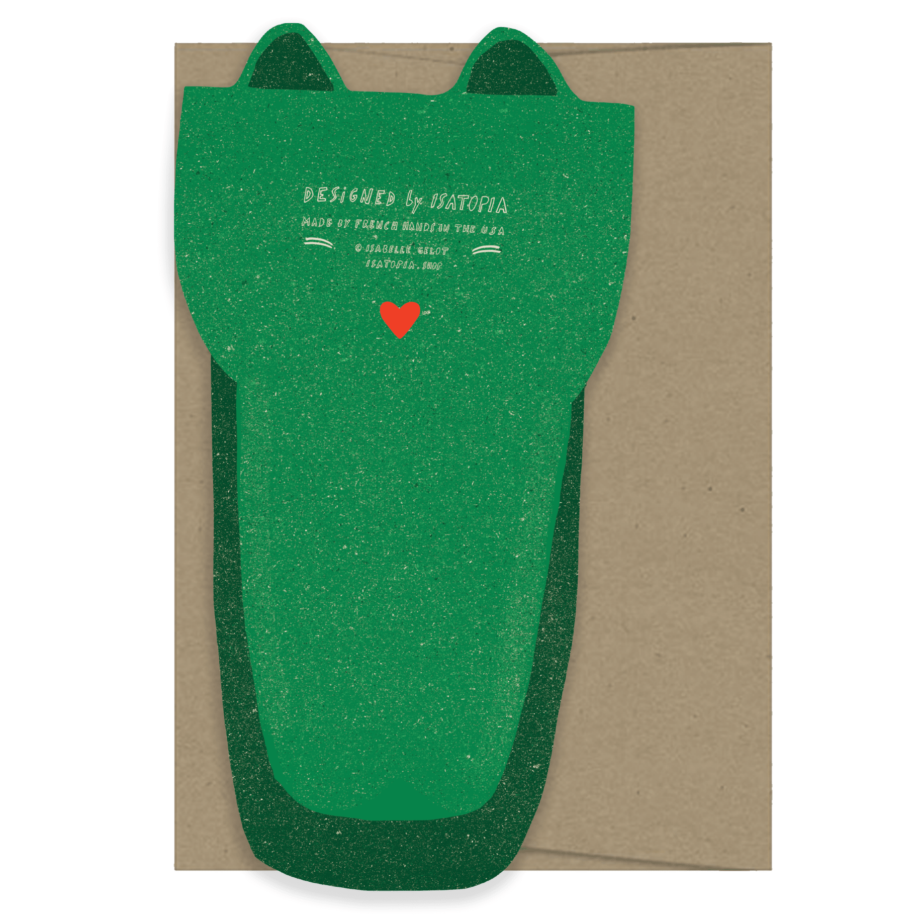 Crocodile Card - Joy