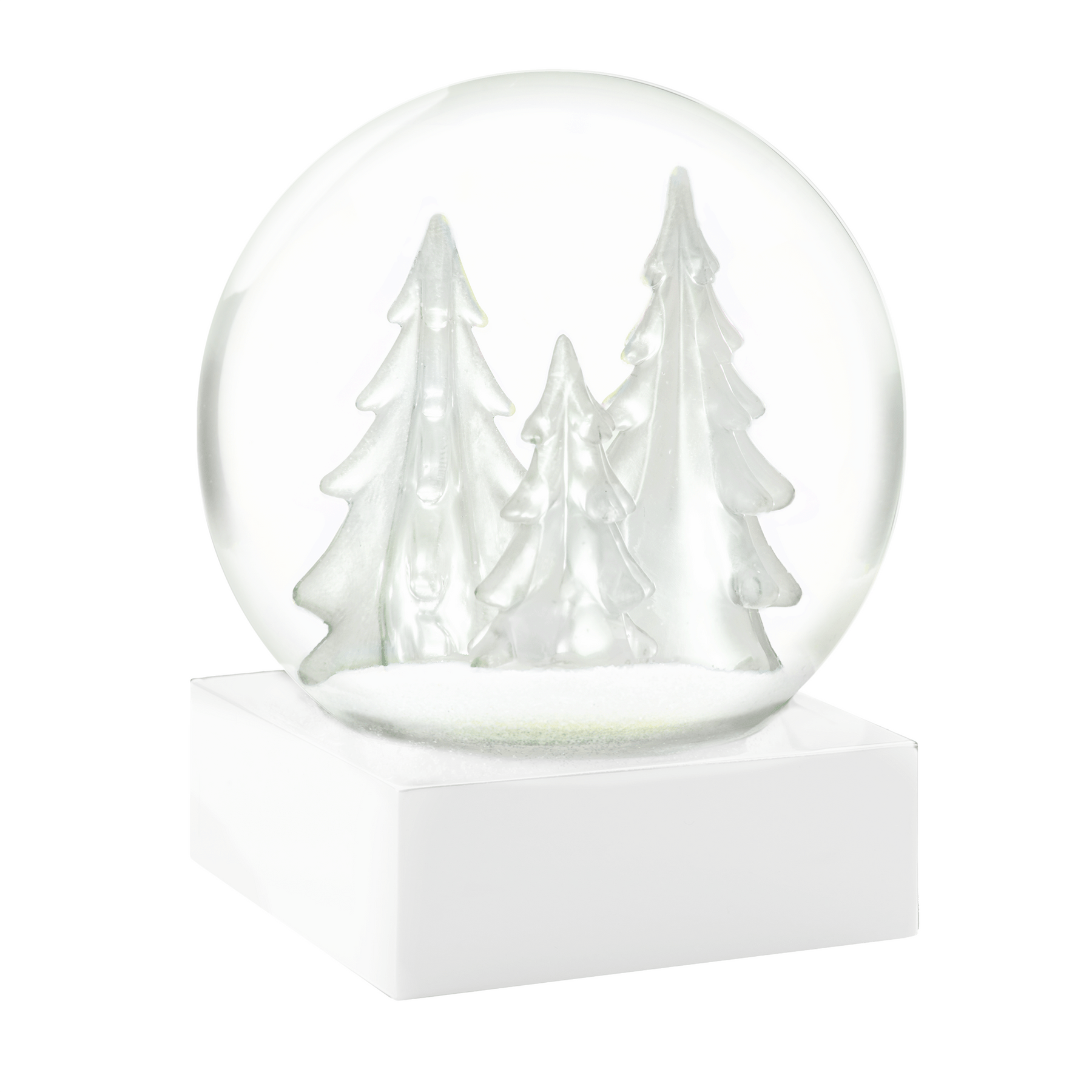 Crystal Trees Snow Globe - Joy