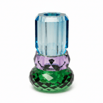 Crystal Vase, Green/Violet/Cobalt - Joy Gift Shoppe