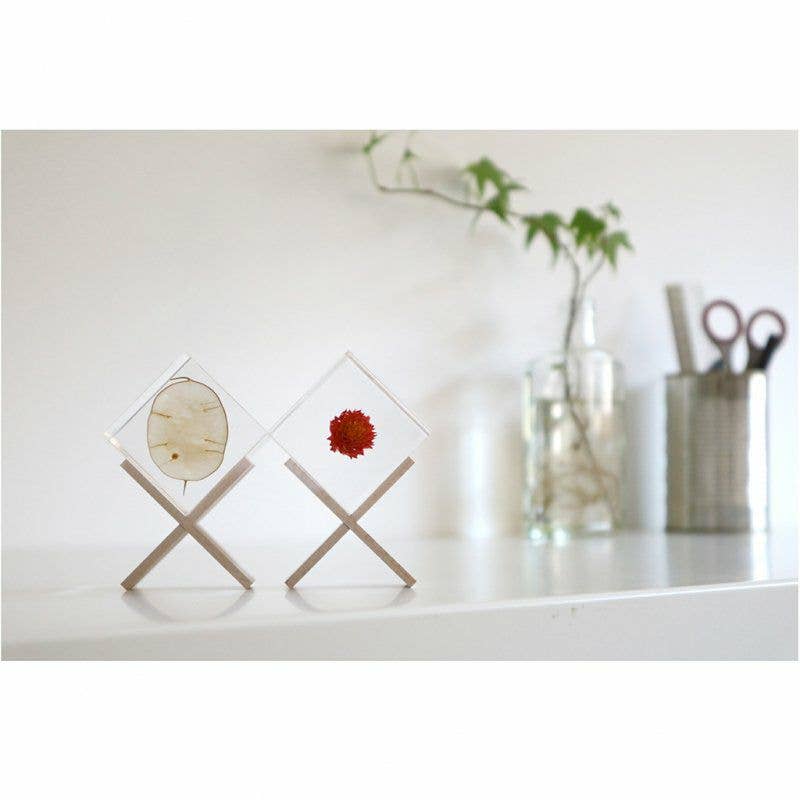Cube Stand - White Birch - Joy Gift Shoppe