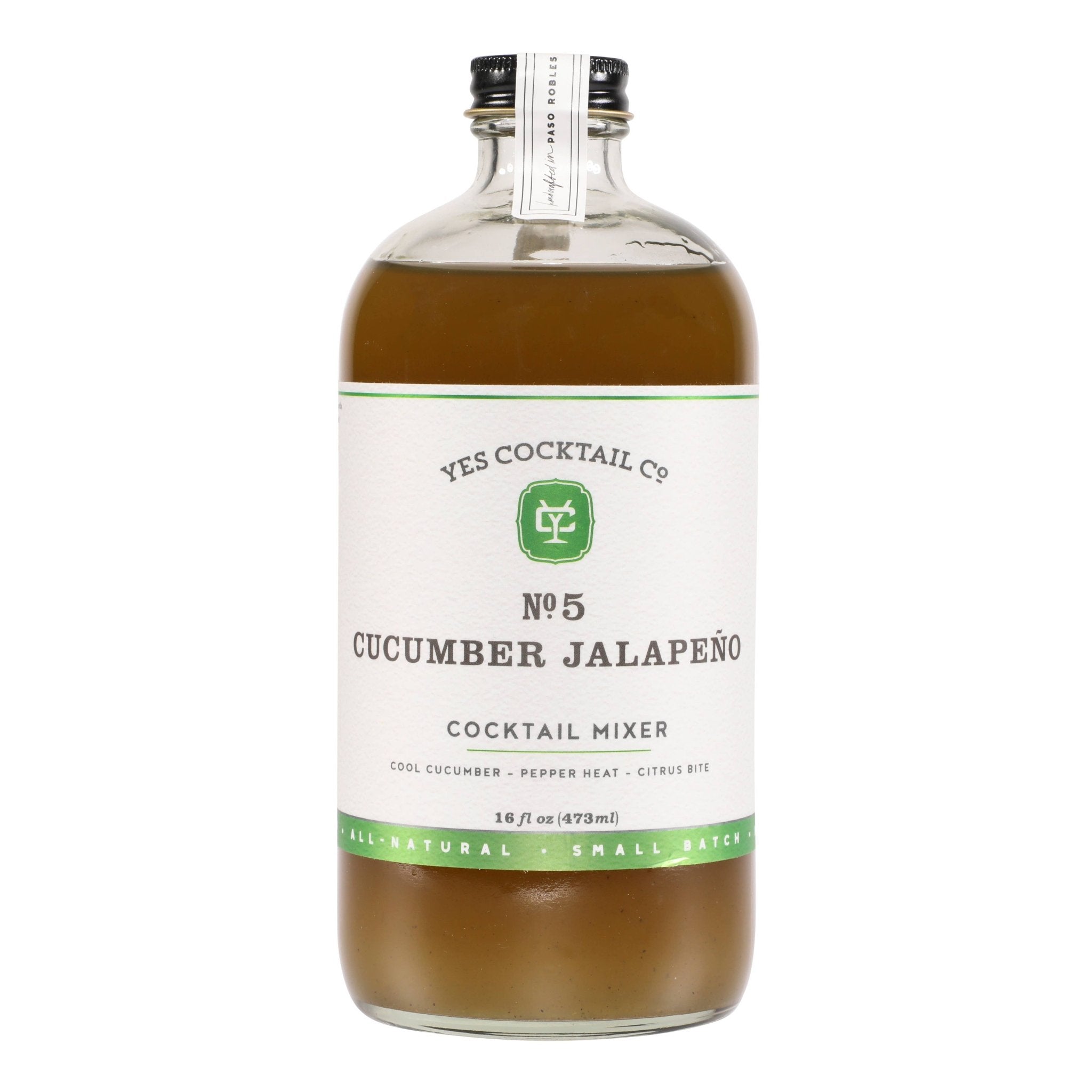 Cucumber Jalapeño Cocktail Mixer - Joy