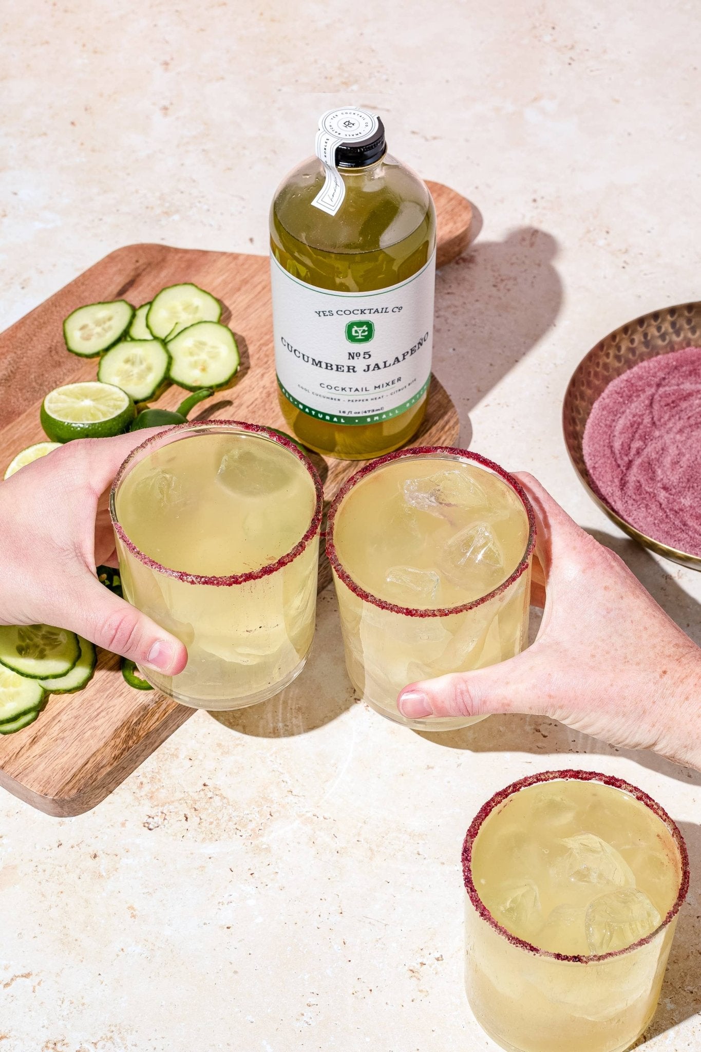 Cucumber Jalapeño Cocktail Mixer - Joy