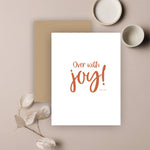 Cup Runneth Over Birthday Card - Joy Gift Shoppe