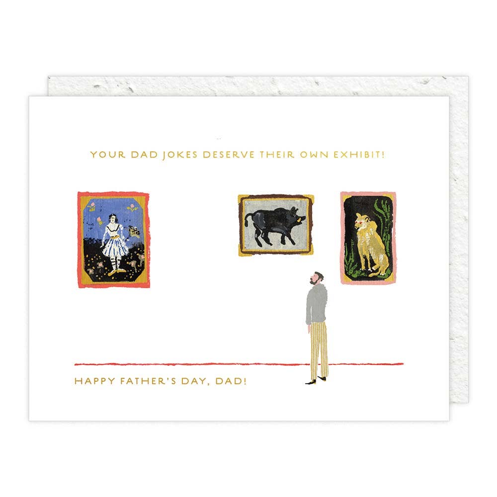 Dad at the Museum - Joy Gift Shoppe