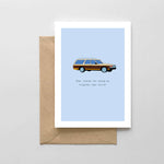 Dad Uber Driver - Father's Day Card - Joy