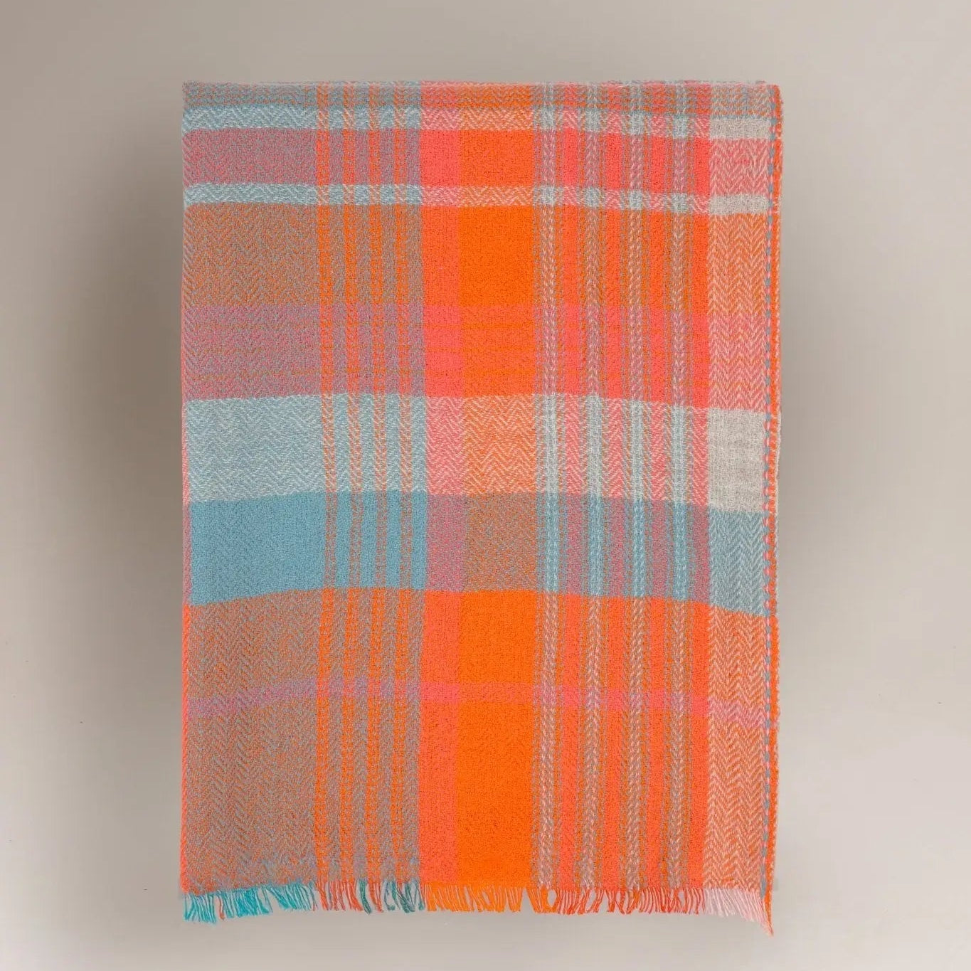 Dahlia Throw Blanket N°82 Orange - Joy Gift Shoppe