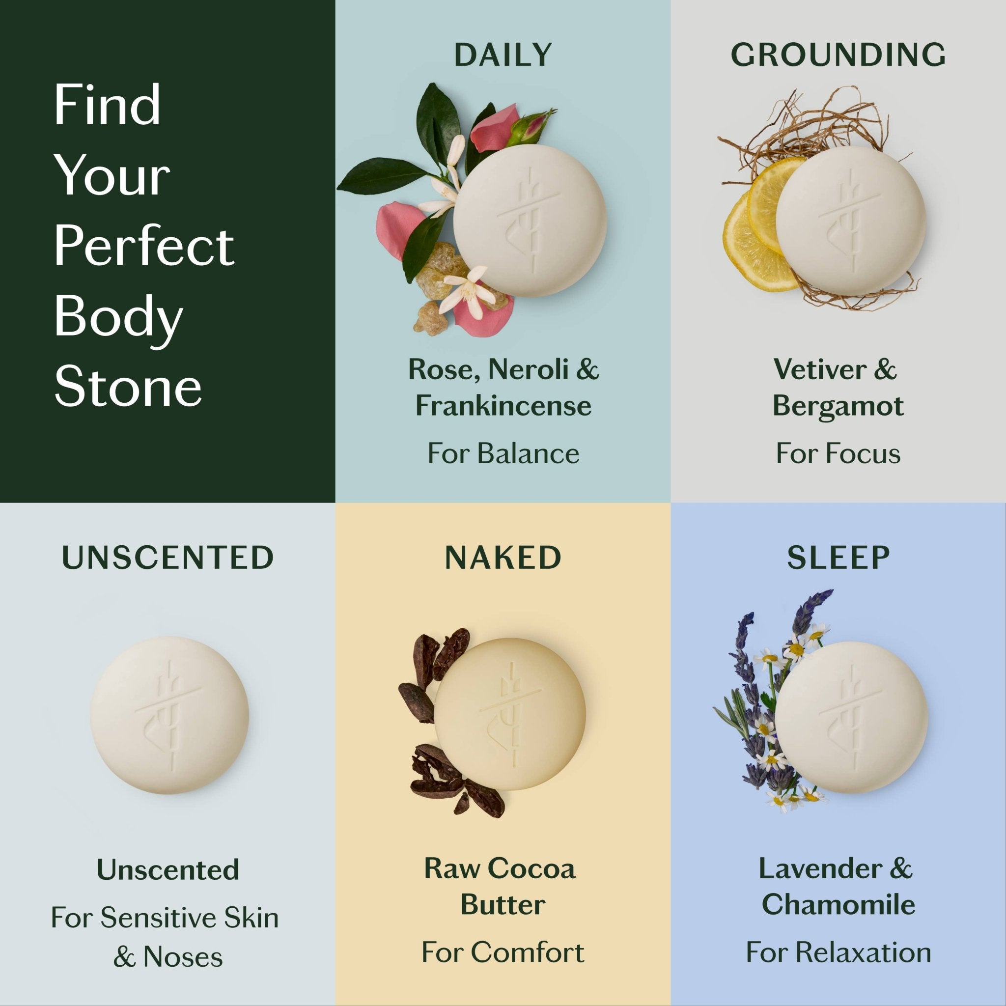 Daily Stone | Deep Moisturizing Lotion Bar Starter Kit - Joy