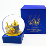 Dancing Dreidels Snow Globe - Joy