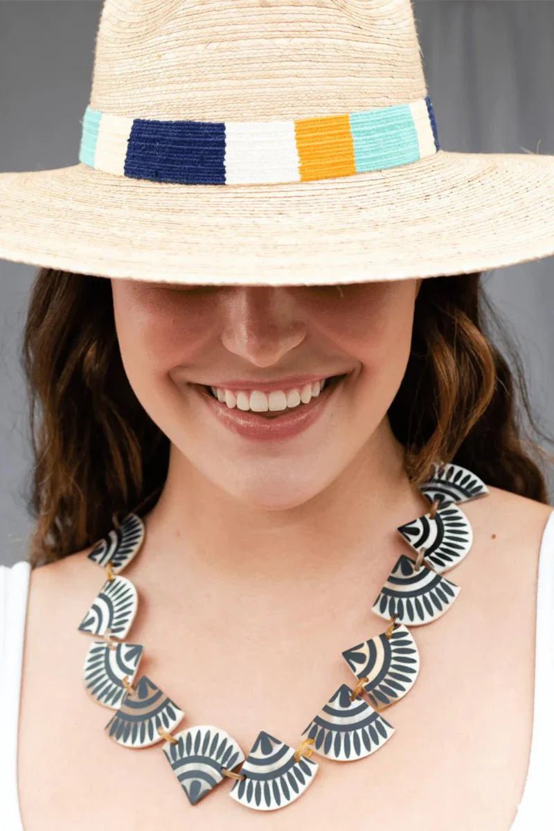 Danielle Palm Sun Hat - Joy