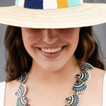 Danielle Palm Sun Hat - Joy