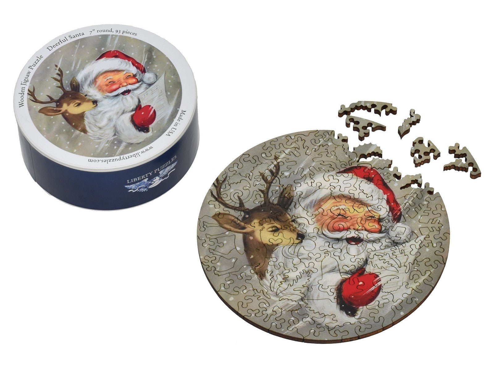 Deerful Santa Puzzle - Joy