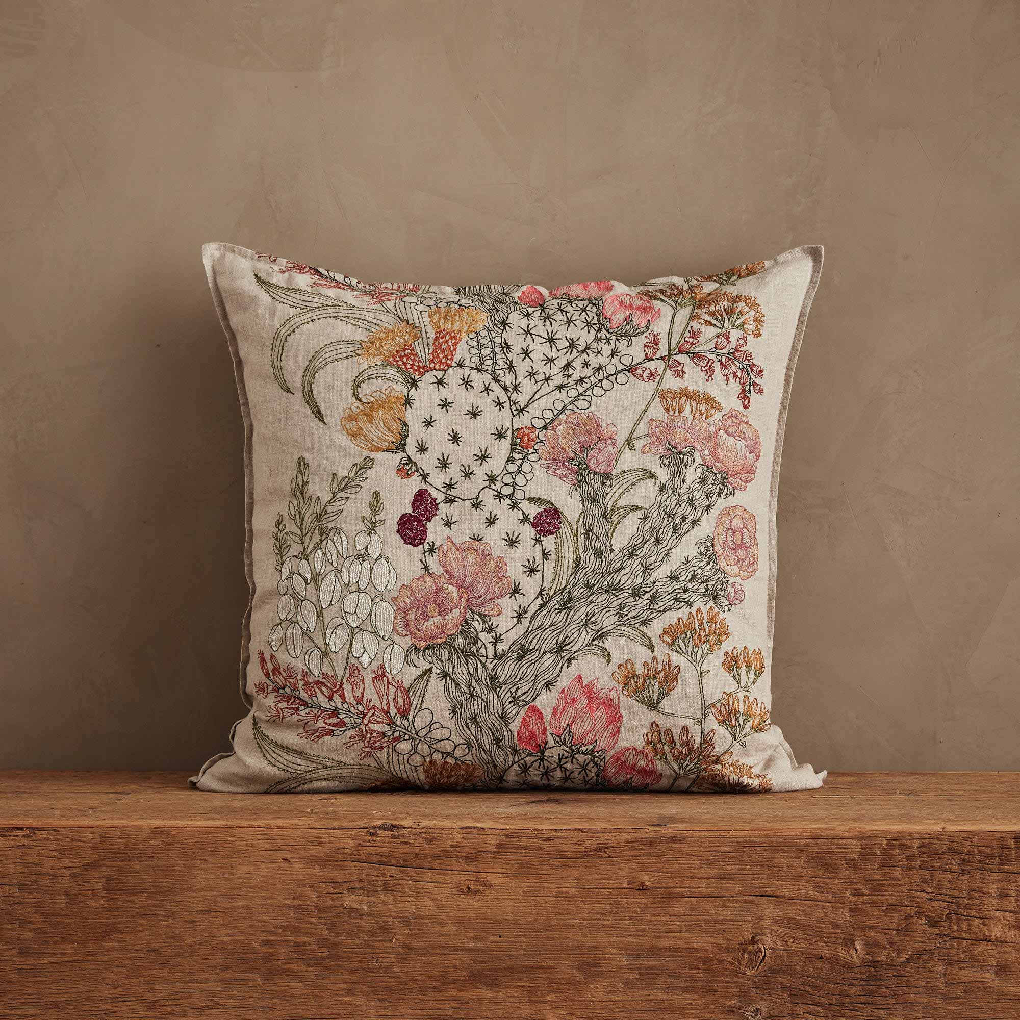 Desert Blooms Pillow - Joy Gift Shoppe