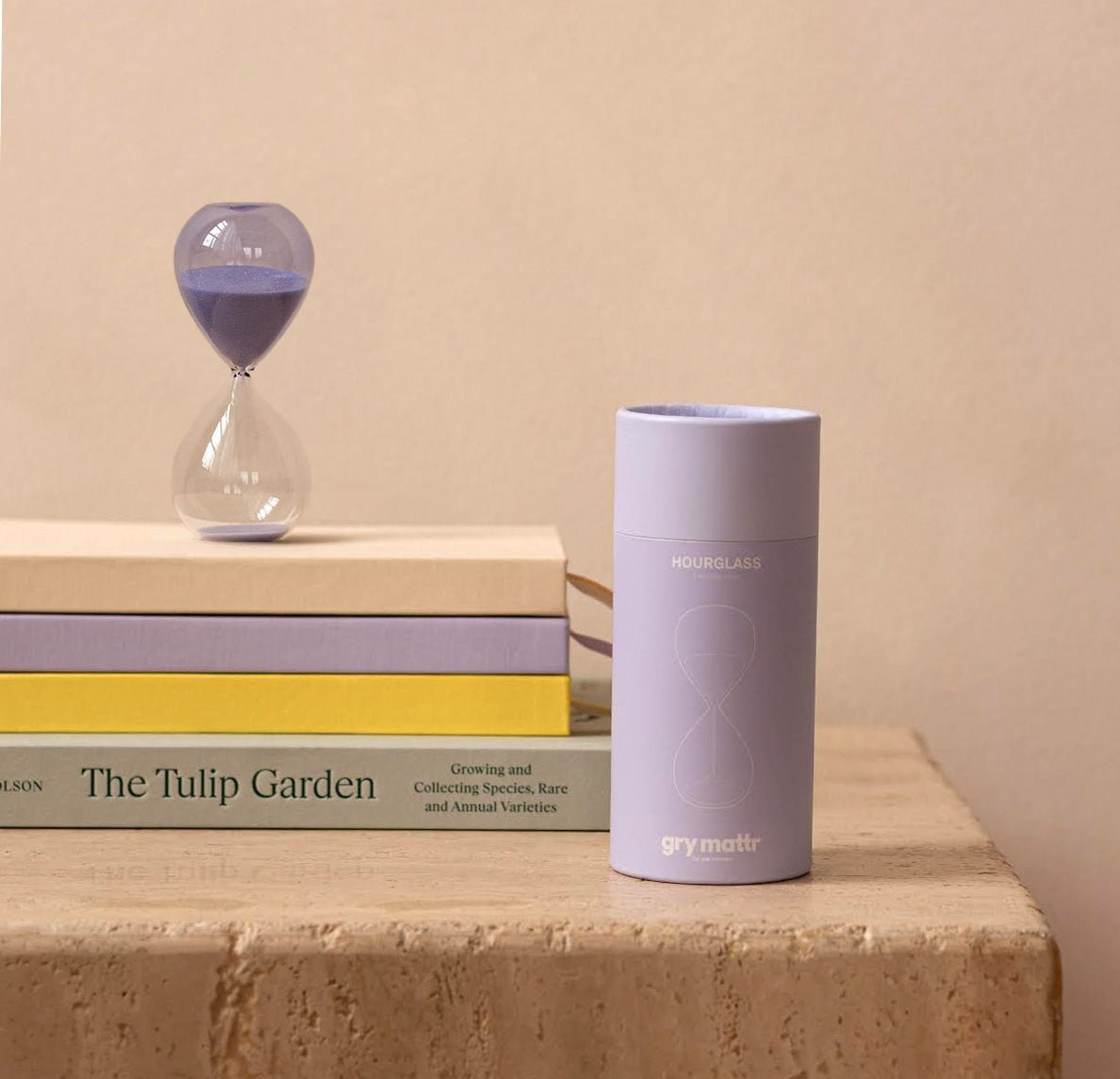 Desktop Mini Hourglass - Violet - Joy Gift Shoppe