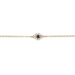 Diamond Evil Eye Chain Bracelet - Joy Gift Shoppe