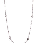 Diamond Station Necklace - Joy Gift Shoppe