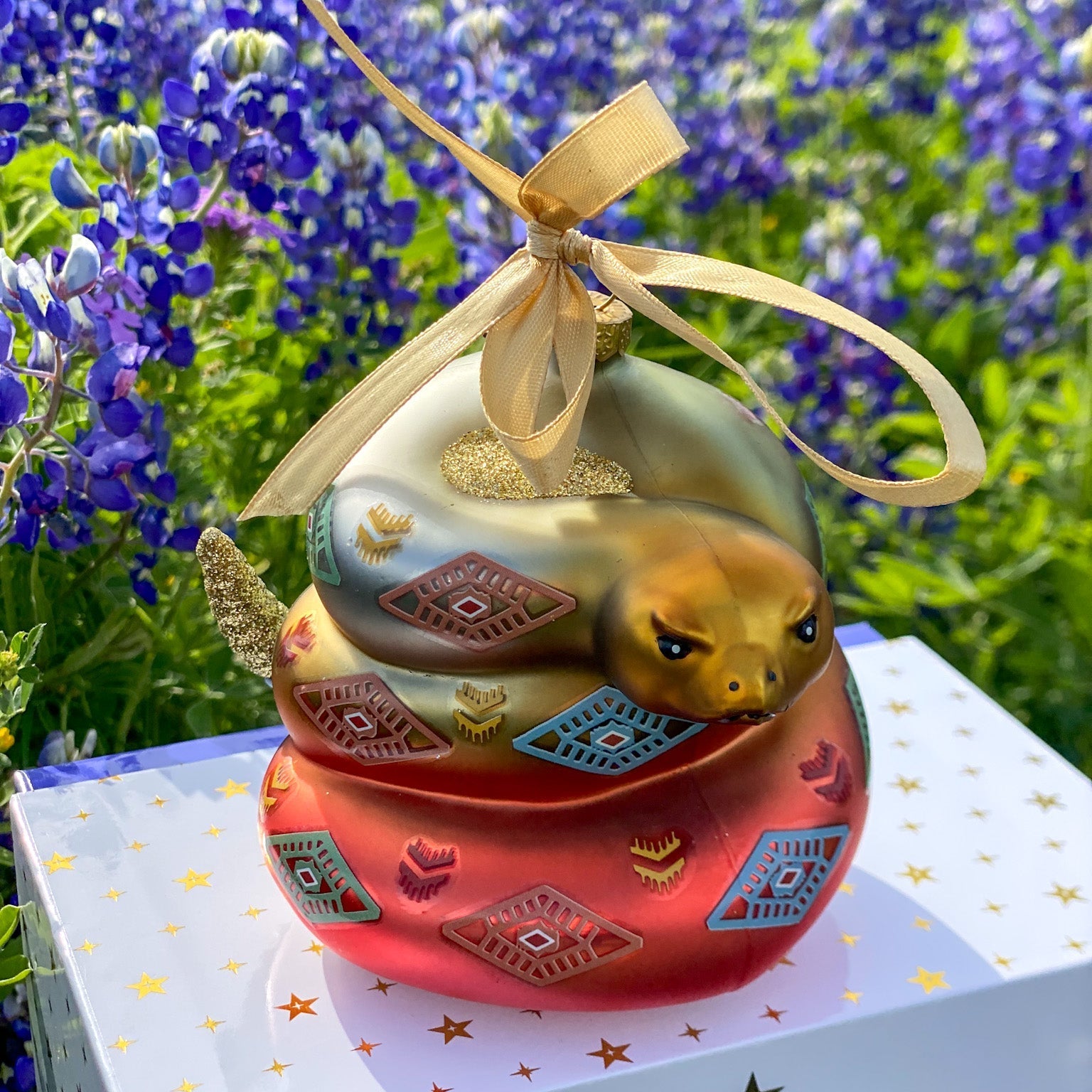 Diamondback Rattler 2024 First Edition Ornament - Joy