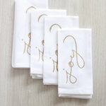 Dinner Napkins (set of 4) - Joy, Gold - Joy