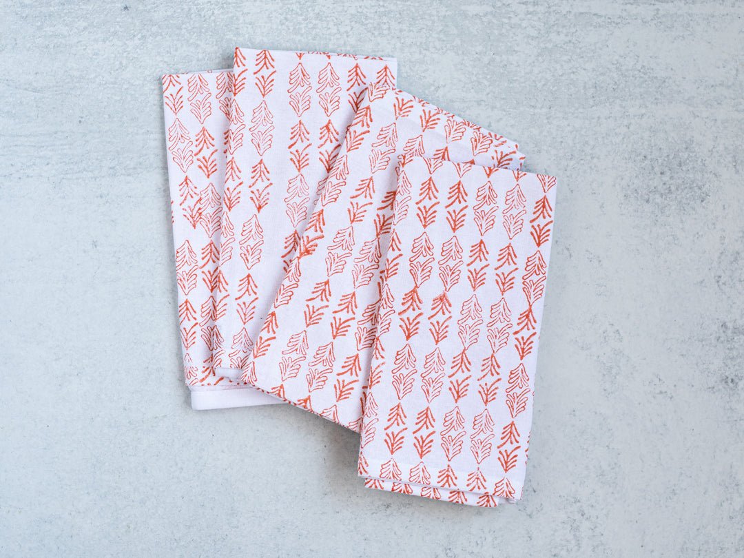 Dinner Napkins (Set of 4) - Palmetto, Baby - Orange - Joy