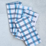 Dinner Napkins (Set of 4) - Plaid, Navy & Uniform Blue - Joy