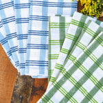 Dinner Napkins (Set of 4) - Plaid, Sage & Vine - Joy