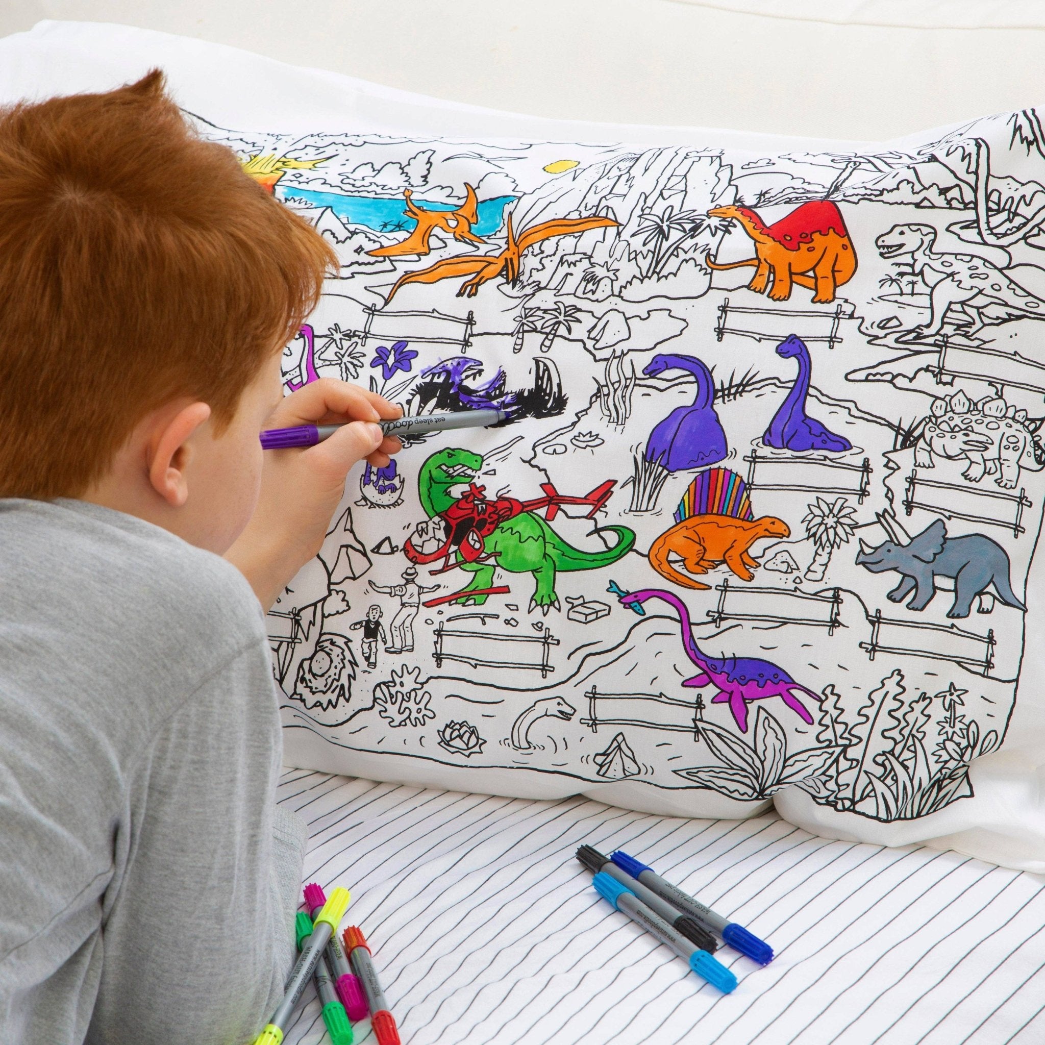 Dinosaur Pillowcase - Joy Gift Shoppe